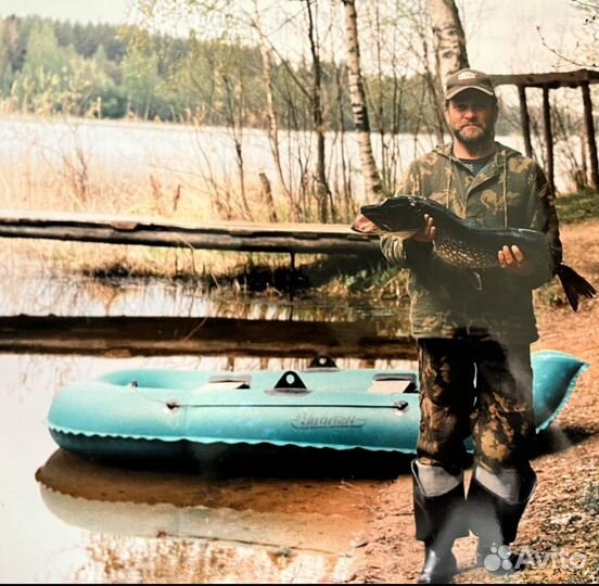 Надувная лодка пвх бу