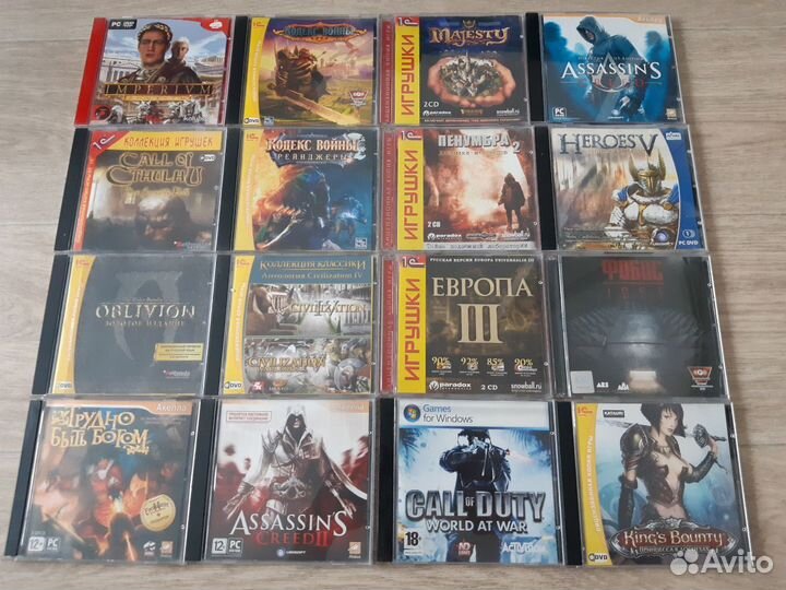 Pc-игры, CD и DVD диски