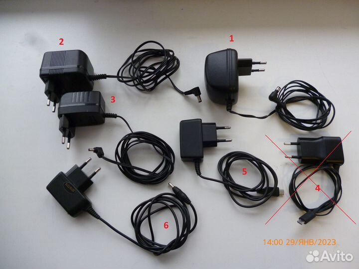 Зарядные устройства для мобильных телефонов и др