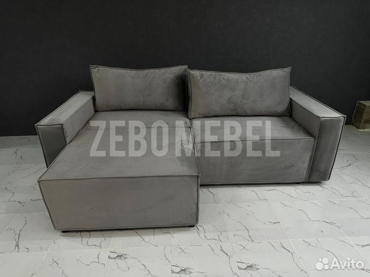 Диван в стиле лофт прямой