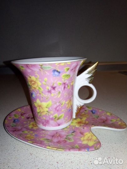 Чашка с блюдцем