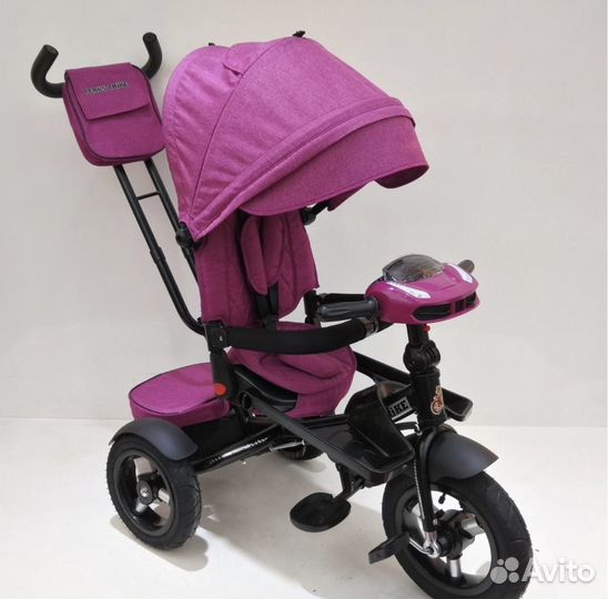 Велосипед детский с ручкой