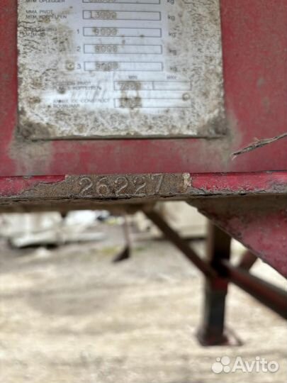 Полуприцеп рефрижератор Lamberet SL-200E, 1991