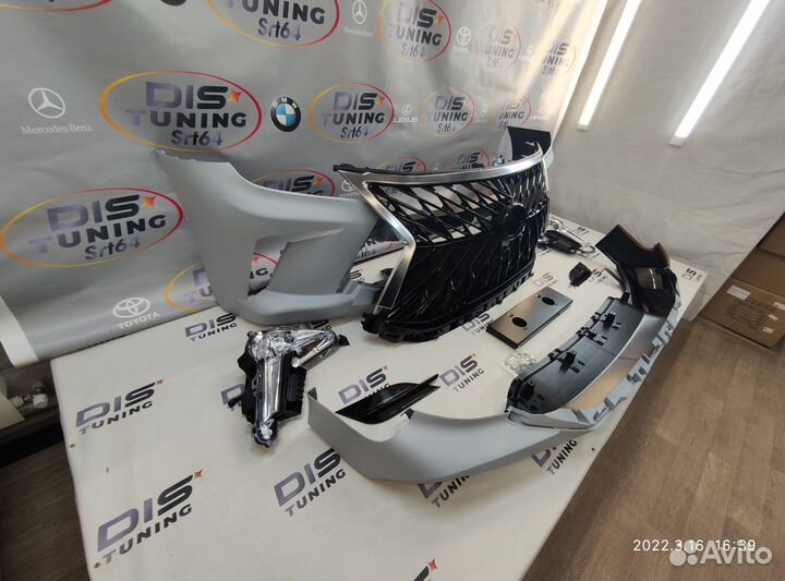 Бампер перед LX570 12-15г