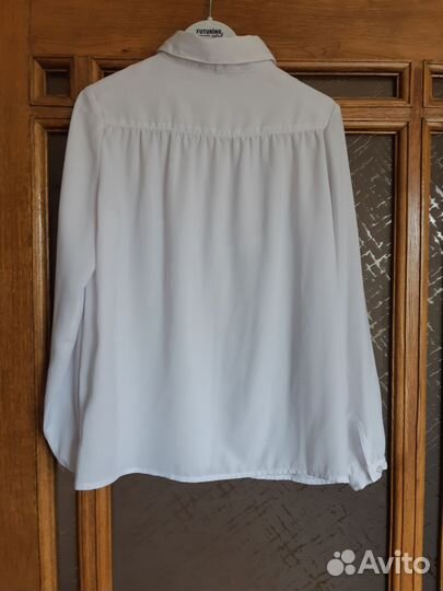 Блузка школьная белая 140