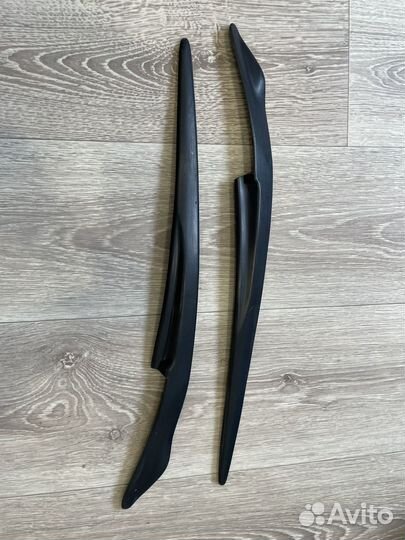 Накладки (реснички) на lancer 10