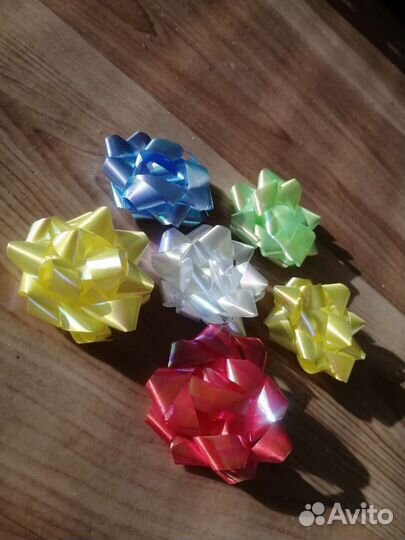 Колпаки праздничные, банты