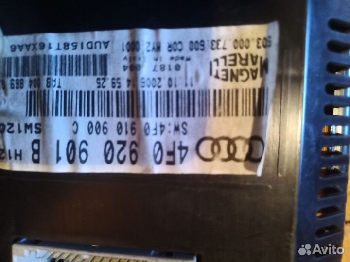 Щиток приборов Ауди а6 с6