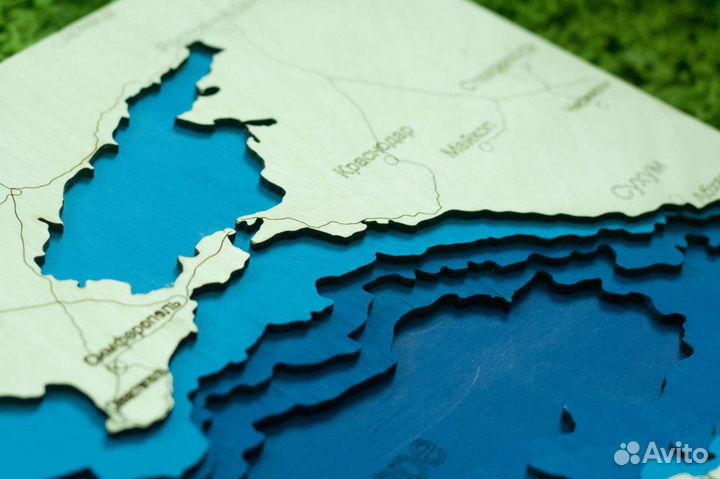 Карта Черного моря