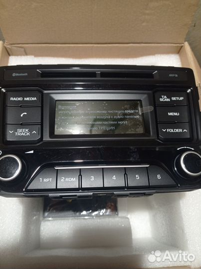 Штатная магнитола на hyundai creta