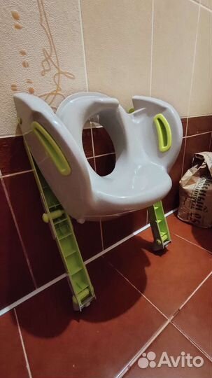 Сидушка на унитаз со ступенькой