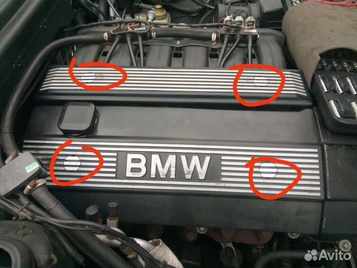 Заглушки крышки двигателя bmw m50, m52, m54