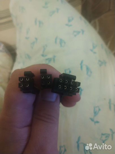 Переходник для CPU с 8pin на 2х4+4pin (8+4pin)