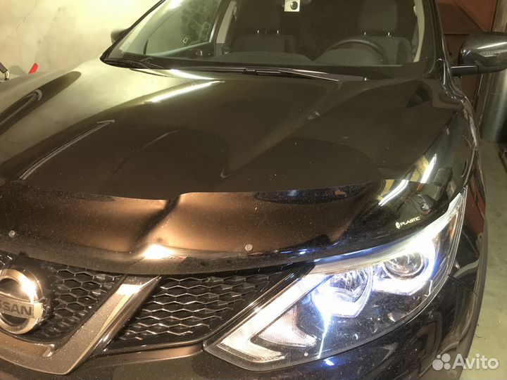 Дефлектор капота Ниссан Кашкай -2014-2018