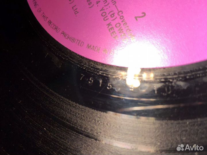 Deep Purple lp 1st Press UK