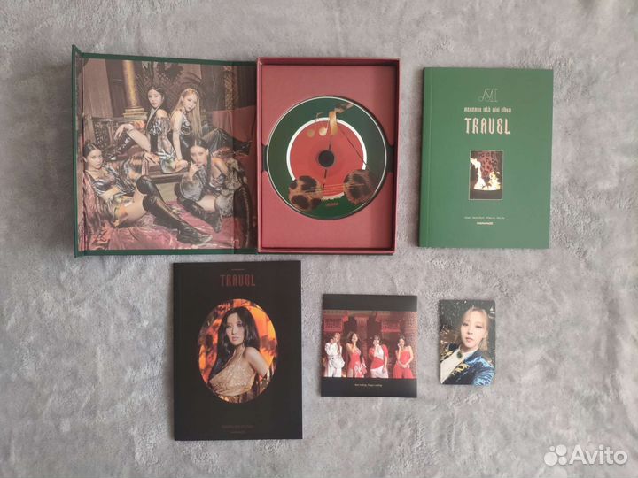 Вскрытый альбом Mamamoo Travel