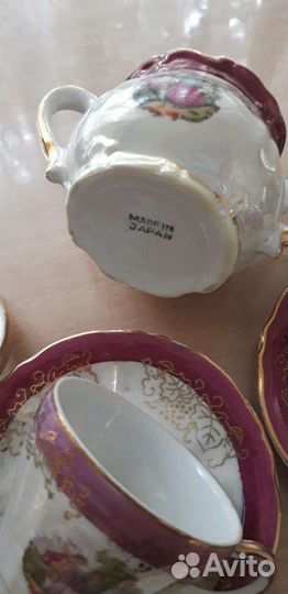 Старинный сервиз кофейный Япония