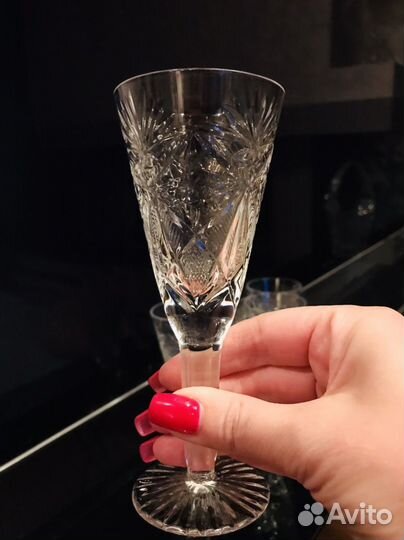 Хрустальные фужеры СССР