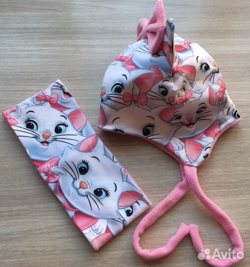 Шапка снуд новый комплект