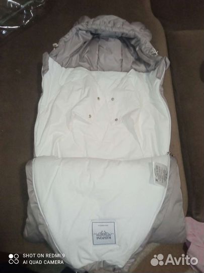 Конверт на выписку для девочке зима