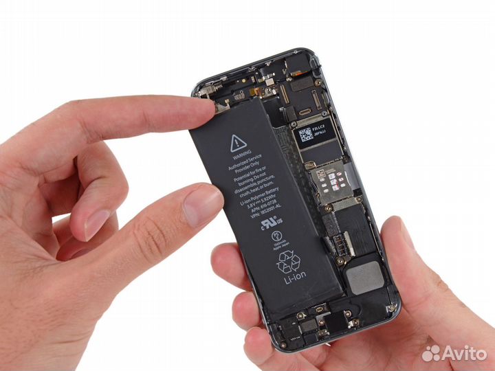 Аккумулятор iPhone 5, 5s с установкой