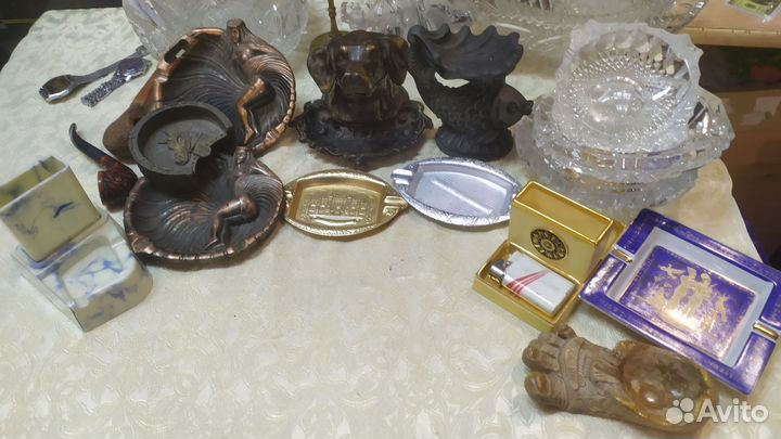 Портсигары пепельницы коробки СССР