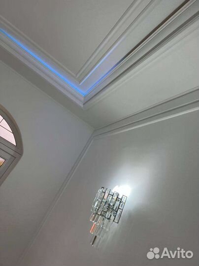 Потолочные карнизы с подвеской