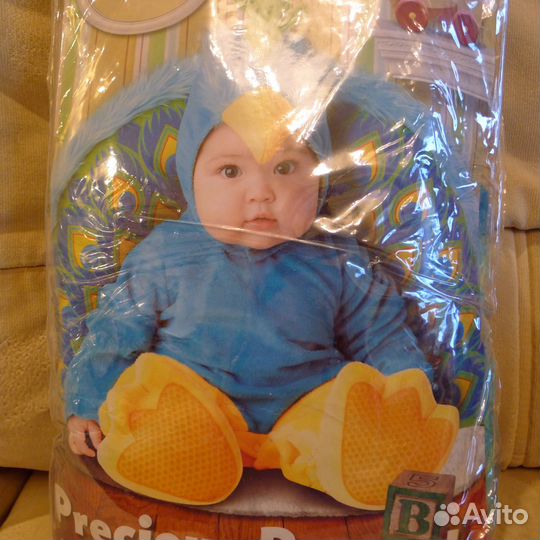 Карнавальный костюм Павлин, 6 м-2 г, США, нов