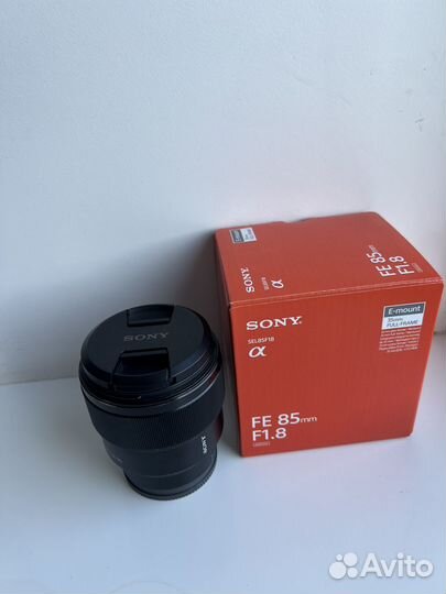 Объектив sony fe 85 f1.8