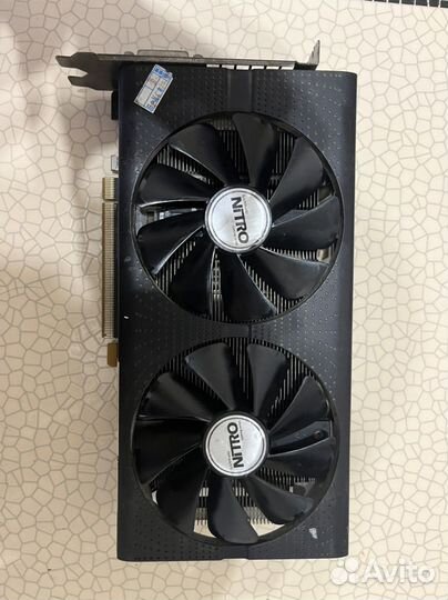 Видеокарта rx580 8gb sapphire nitro