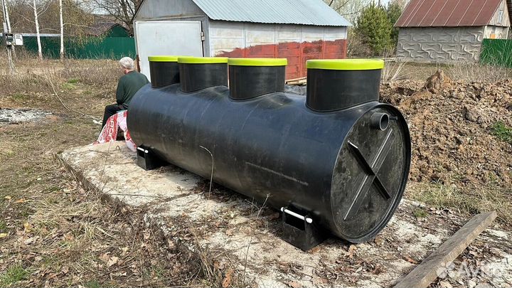 Септик для 3-4 человек