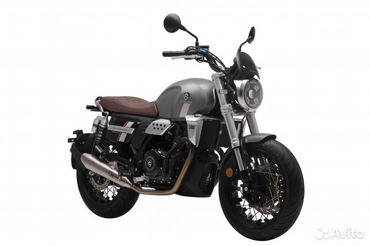 Дорожный мотоцикл Cyclone RE401 grey новый