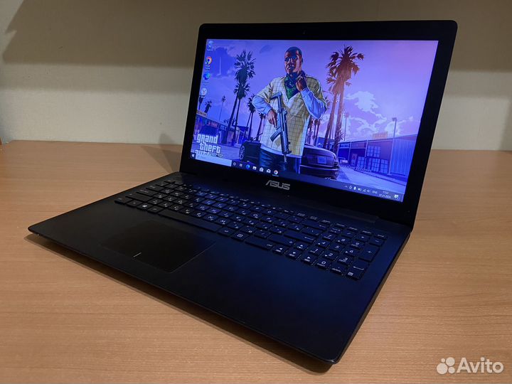 Быстрый Ноутбук Asus SSD256/4gb/Аккумулятор