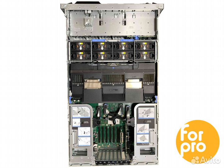 Сервер dell R940 8SFF 4x6154Gold 768GB, H730p