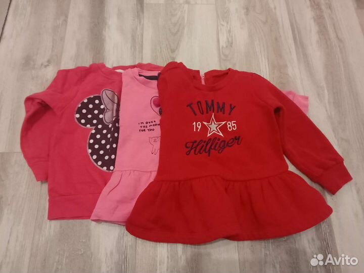 Вещи для девочки пакетом на рост 86