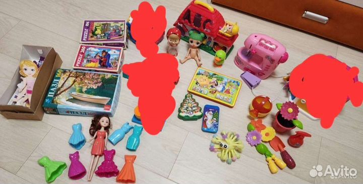 Игрушки пакетом