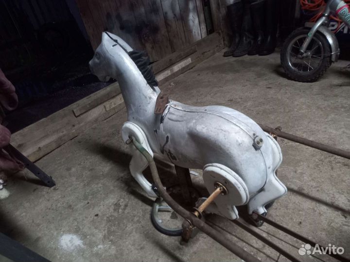 Педальный конь СССР детский