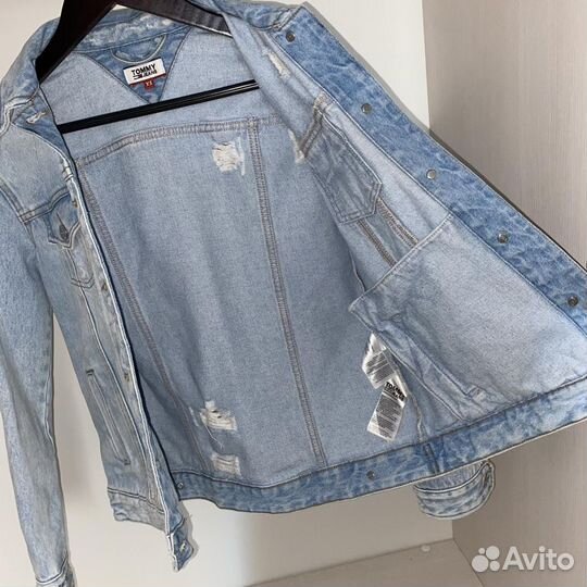 Джинсовая куртка tommy jeans