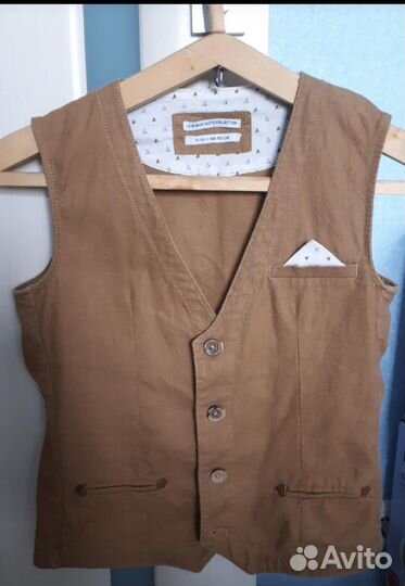 Пиджак и жилет на мальчика. Турция