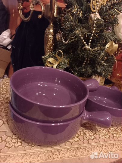 Бульонницы керамические новые