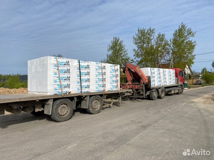 Пеноблоки с завода Бонолит