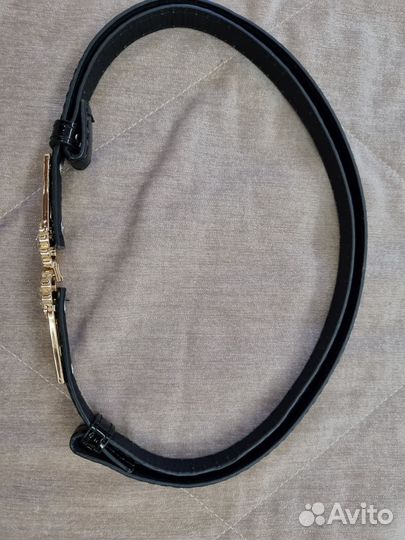 Ремень женский чёрный