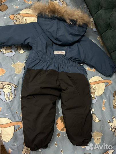 Зимний комбинезон 80 86 для мальчика новый