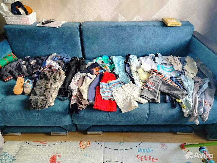 Вещи пакетом от 3 месяцев до 1,5лет