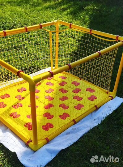 Манеж детский leco с пазловым дном