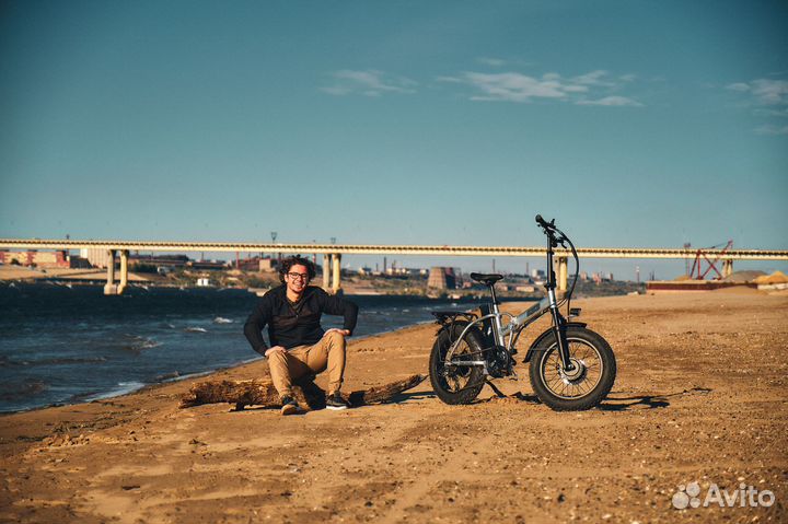 Электровелосипед Медведь fold 1000Вт