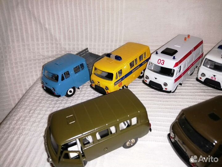 Модели 1 43 УАЗ СССР и Россия