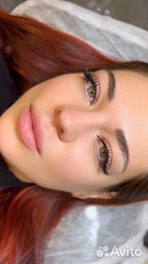Наращивание ресниц модель