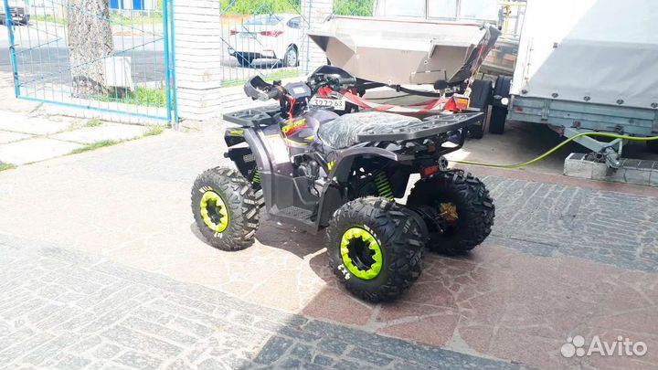 Квадроцикл Motoland Wild 125 Черный