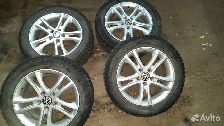 Зимние колеса на дисках штук r16 Jetta Golf Octa